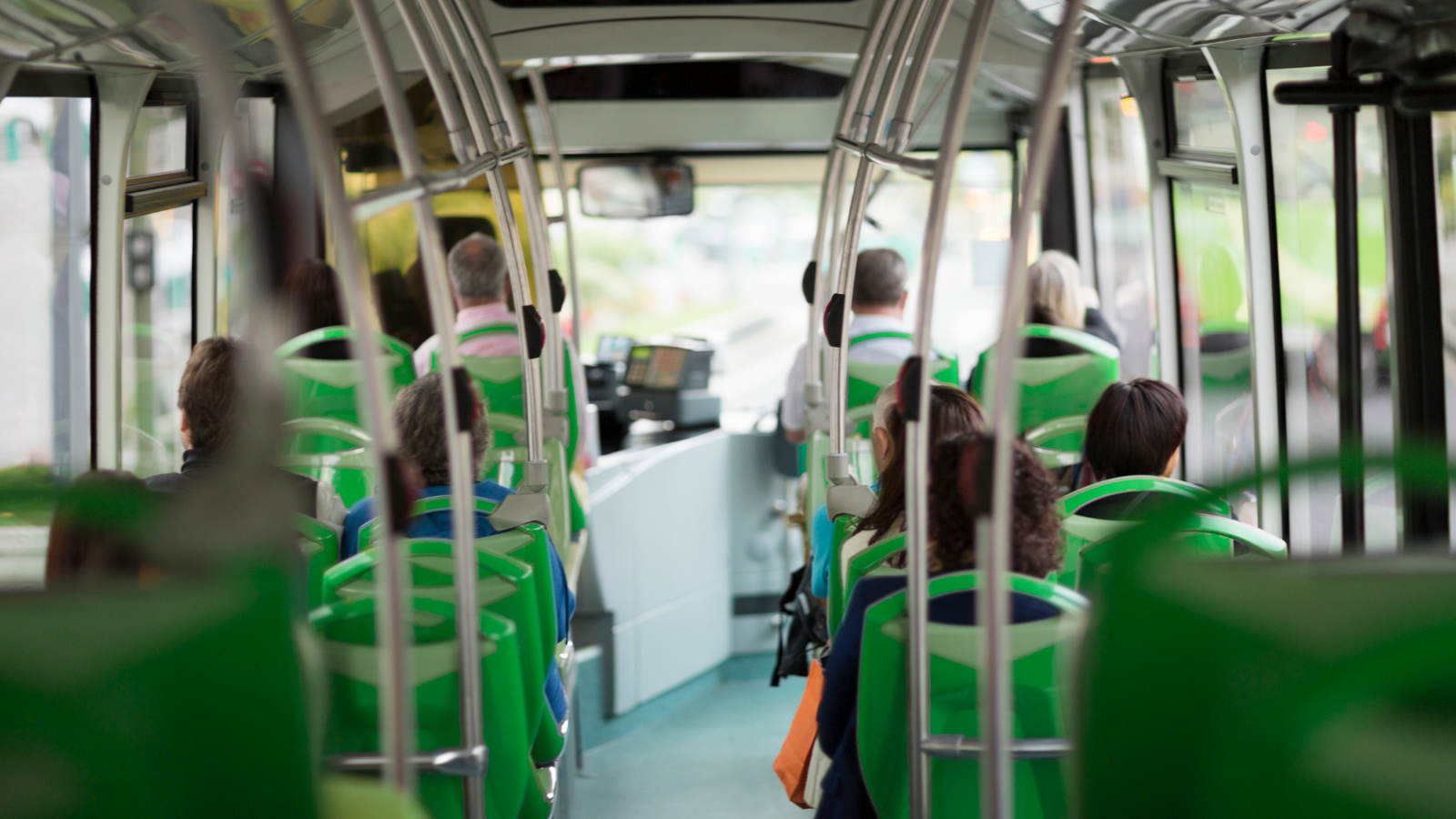 Image of the inside of a bus