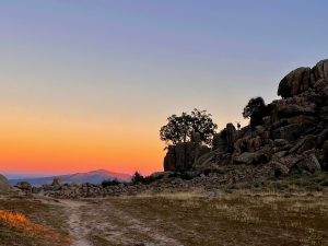 Sunset Mountain Terrain