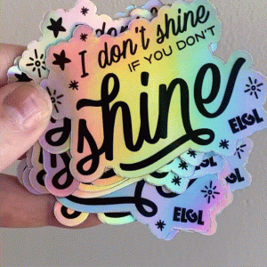 shine stickers