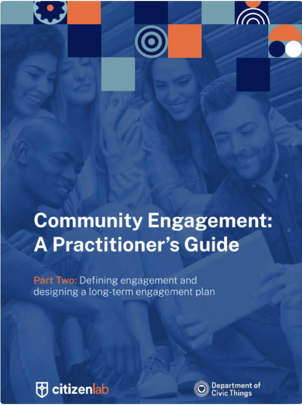 Community engagement guide cover photo