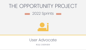 The Opportunity Project User Advocate Graphic