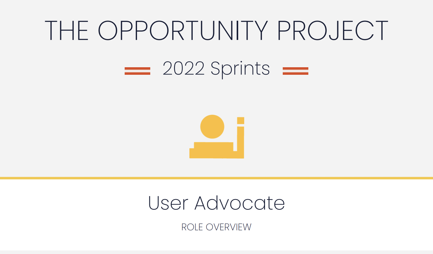 The Opportunity Project User Advocate Graphic