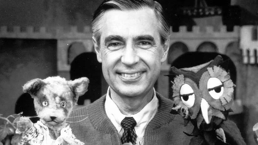 Mr Rogers is all about neighborly communities. Image Public Domain