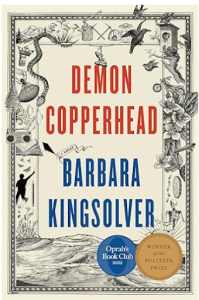 Book cover of Demon Copperhead by Barbara Kingsolver.