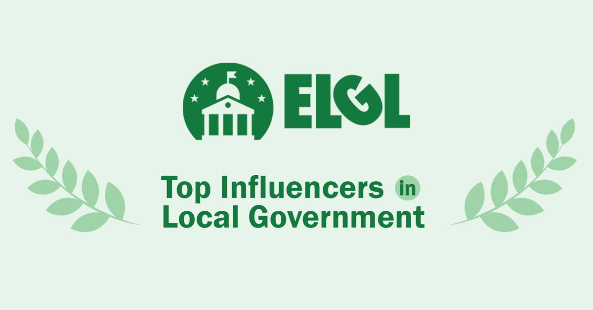 ELGL Top Influencers in Local Government