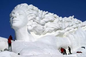 snow sculpture