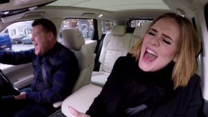 carpool karaoke adele