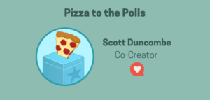 pizza to the polls