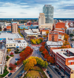 downtown fall