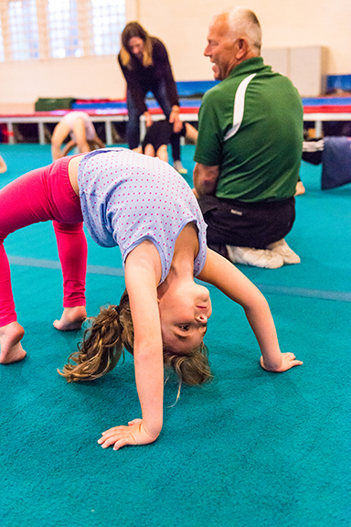 Gymnastics Back Bend