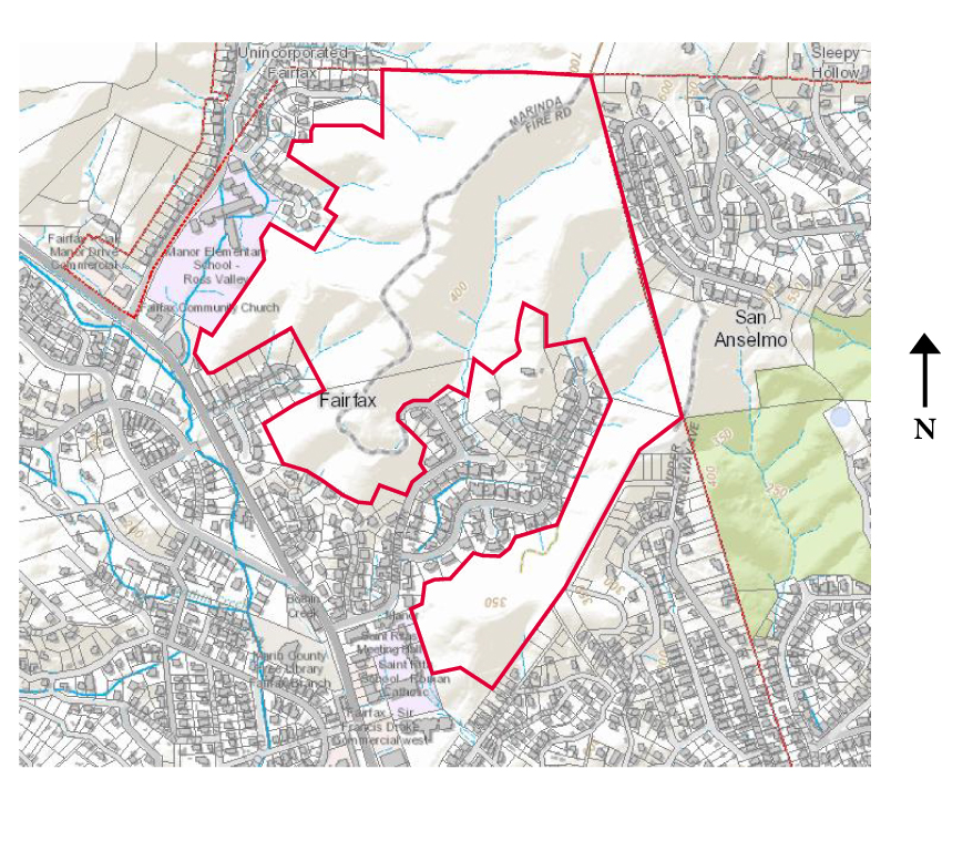 Marinda Heights Map