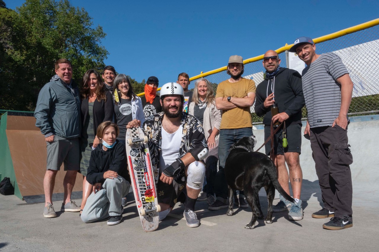 Fairfax Skate Park - group