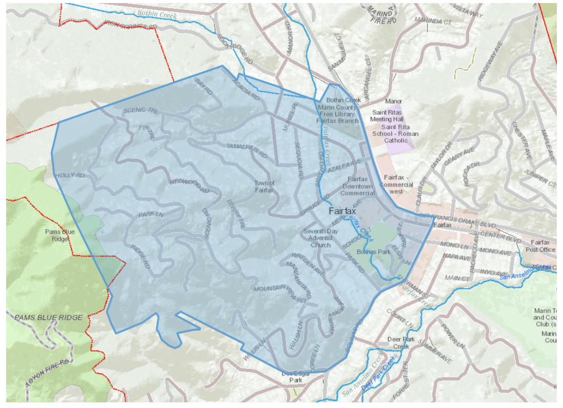 Defensible Space Map