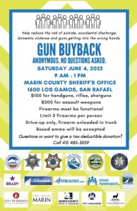 Gun Buy Back Flier - English