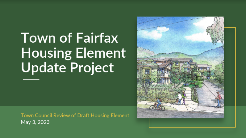 May 3 Housing Element presentation opening PowerPoint slide