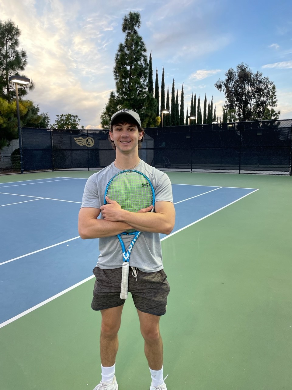 Image of youth tennis player