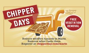 Firesafe Marin Chipper Days promotional flyer