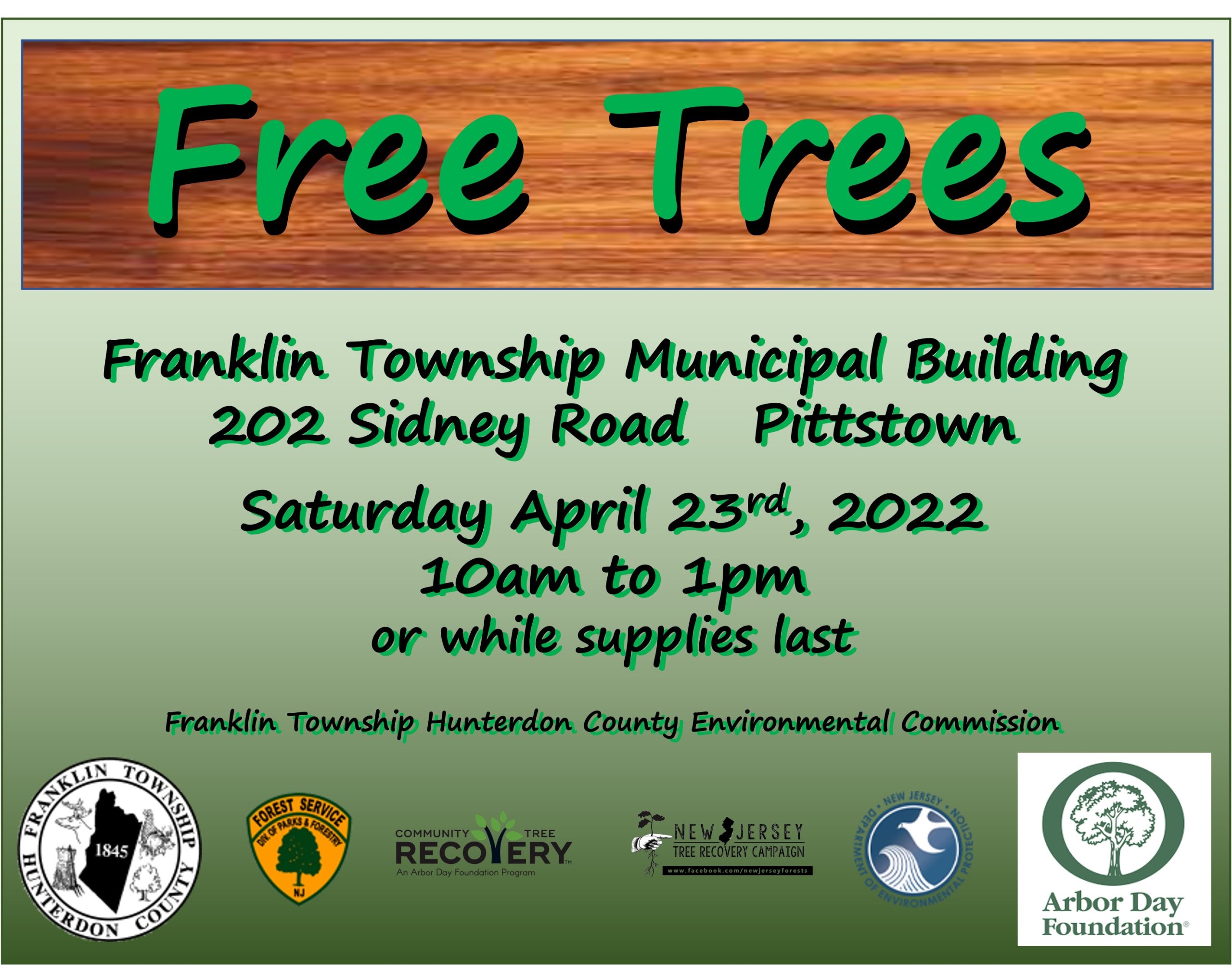 Free trees 2022