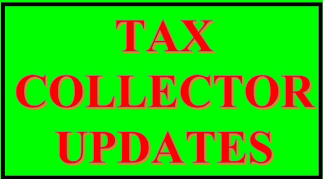 Tax Collector Updates Image