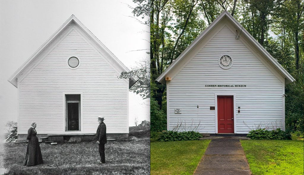 Goshen Historical Museum Then and Now