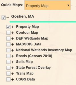 goshen map overlay options