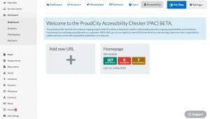 ProudCity Accessibility Checker