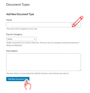 add document type