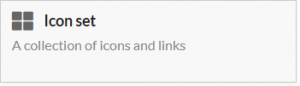icon set widget
