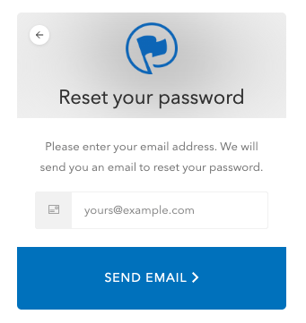 Reset password