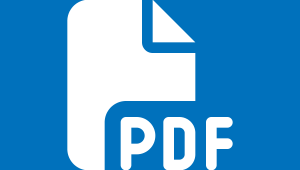 Icon of a file with 'PDF' text