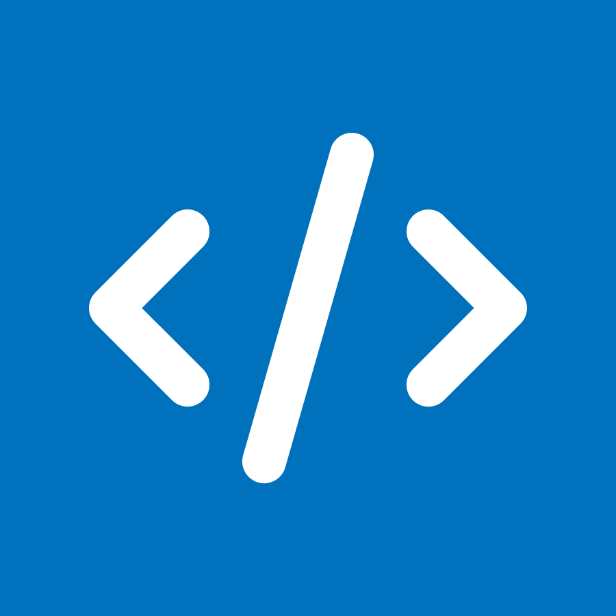 Icon of HTML code brackets