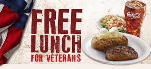 Free Lunch For Veterans
