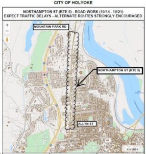 Northampton-St-Road-Work-map