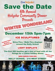 Flyer Community Dinner Winter Wonderland ENG