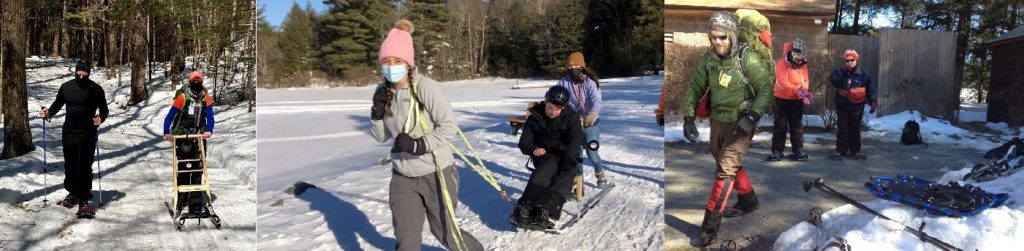 Snowshoeing