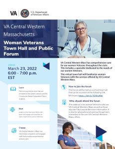 WomanVeteranTownHall2022