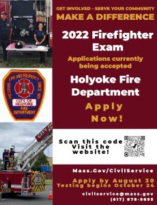 2022 Holyoke Fire Department Exam