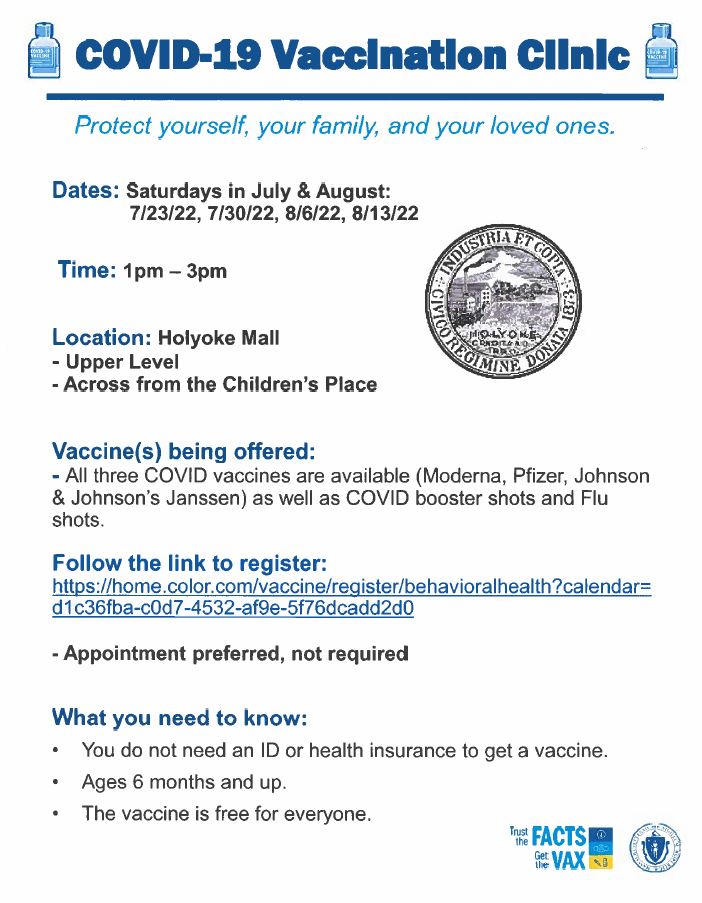 Mall Clinics (July/Aug) 