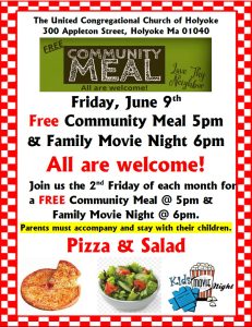 2023.06.09 Community Meal Flyer