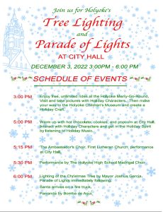 2022 Tree Lighting Flyer