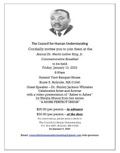 CHU MLK Breakfast Flyer - 1.13.23