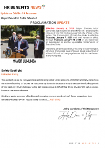 Page 3 Employee Newsletter Jan 2021