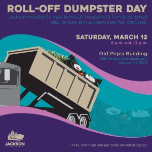 Roll-Off Dumpster Day March 12, 2022