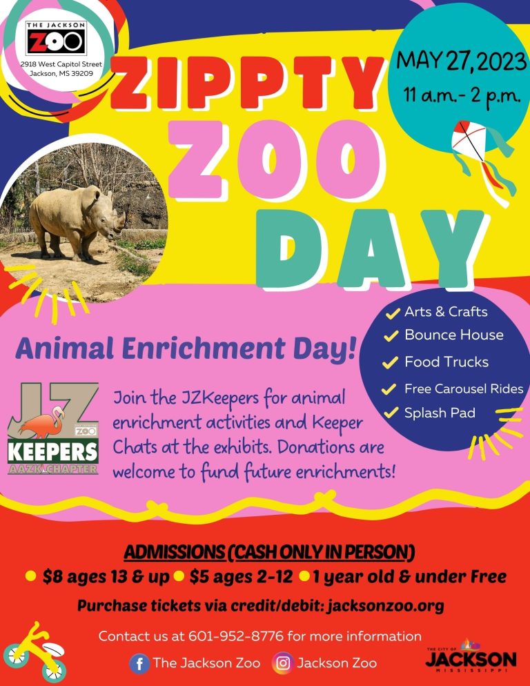 Zippty Zoo Day Jackson, MS