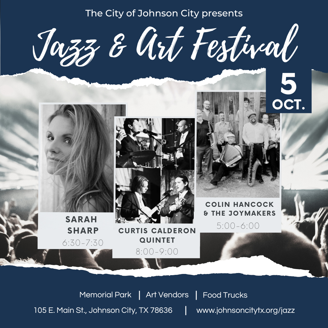 JCTX Jazz and Art Festival" OCtober 5,2024