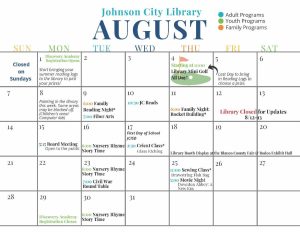 July 2022 Library Events