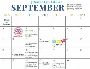 September 2022 Library Events