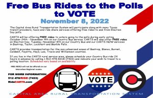 Election Day Bus Rides