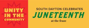 Juneteenth logo unity in the community