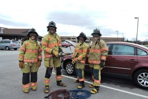 Kettering Leadership Academy during a Fire exercise on Public Safety Day